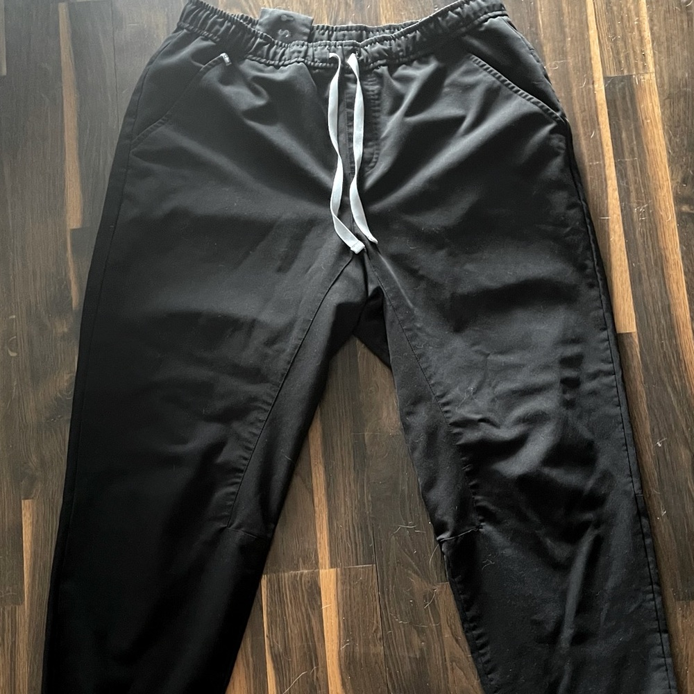 FIGS Men’s Joggers Black Large Pants L